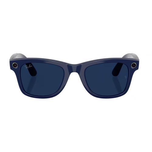 Умные очки Ray-Ban Meta* Wayfarer Gen 2 Shiny Cosmic Blue, Фотохромные линзы Clear to Sapphire Transitions (RW4012), размер M